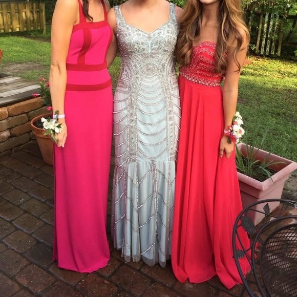 Aidan Mattox Beaded Gown - Picture 8 of 8